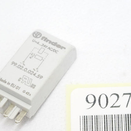 Finder Steckmodul mit LED Varistor 99.02.0.254.59