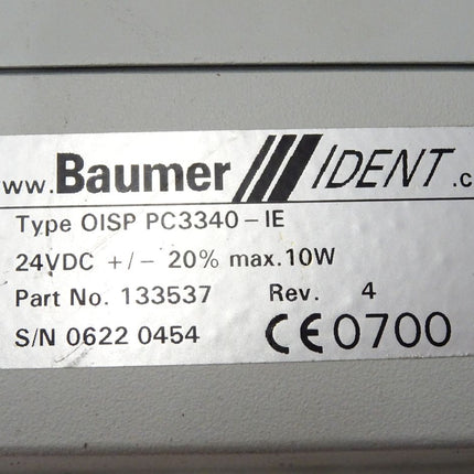 Baumer IDENT OIS-P PC3340Compact / OISPC3340-IE / OIS PC3340-IE / 133537