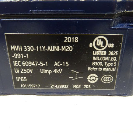 Schmersal MVH 330 Endschalter Positionsschalter MVH 330-1Y-AUNI-M20 neu-OVP - Maranos.de
