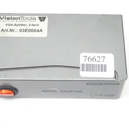 Vision Tools 03E0004A VGA-Splitter Video-Splitter 2-fach Model: 57752 S/N 0636001680