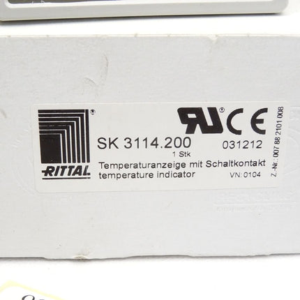 Rittal SK3114.200 Schaltschrankheizungs-Thermostat / Neu OVP - Maranos.de