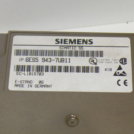 Siemens 6RA8212-6AA0 / 6RA 8212-6AA0 / 6RA8 212-6AA0 ZUSATZPLATTE