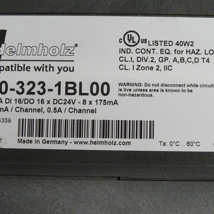 Helmholz 700-323-1BL00 S7-DEA DI 16/DO 16xDC24V - 8x175mA