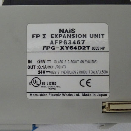 Nais FPG-XY64D2T Expansion Unit AFPG3467