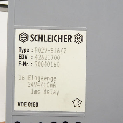 Schleicher P02V-E16/2 42621700 / Neuwertig - Maranos.de