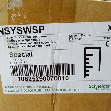 Schneider Electric Spezifische Stahl Wandschrank NSYDWSP / 370x660x180 / ES3D376618.1 / Neu OVP