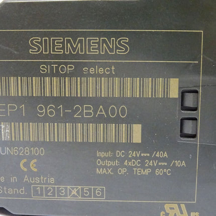 Siemens Sitop Select 6EP1961-2BA00 / 6EP1 961-2BA00 E:4