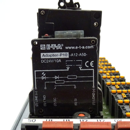 E-T-A ETA SVS03-20 (C10) ETA Adapter P10-A12-A50-DC24V/10A
