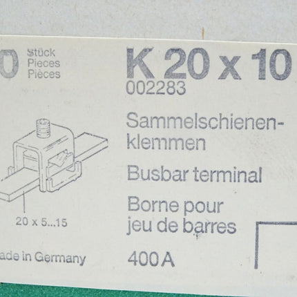 Klöckner Moeller K20 002283 Sammelschienen-klemmen / Inhalt : 10 Stück / Neu OVP - Maranos.de