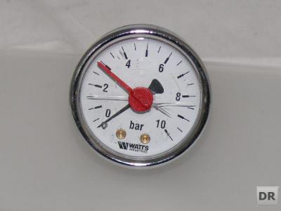 Watts Manometer 0 - 10 bar