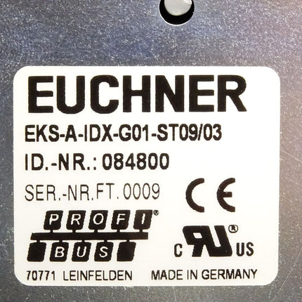 Euchner 084800 EKS-A-IDX-G01-ST09/03 Schlüsselaufnahme mit PROFIBUS DP Schnittstelle - Maranos.de