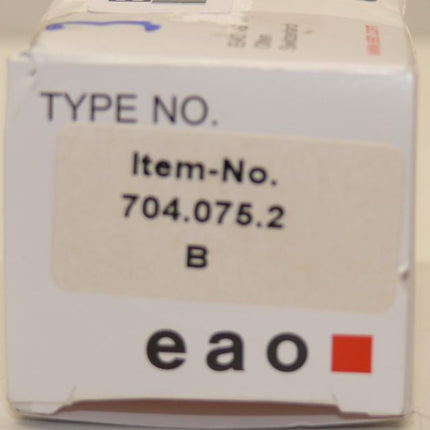 NEU/OVP EAO 704.075.2 Switch Emergency Stop Druckschalter