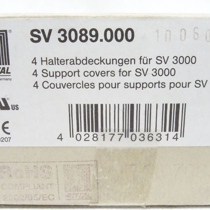 Rittal SV 3089.000 4x Halterabdeckungen für SV 3000 NEU-OVP