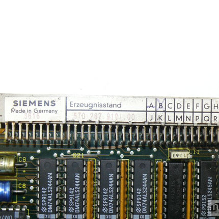 Siemens 6FX1126-7BA01 Sinumerik Memory Board 6FX1 126-7BA01