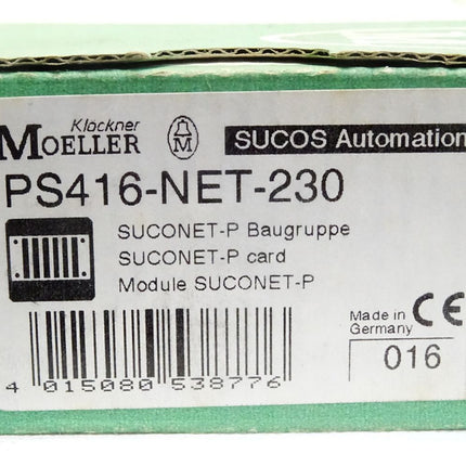 Klöckner Moeller PS416-NET-230 SUCONET-P Baugruppe / Neu OVP - Maranos.de