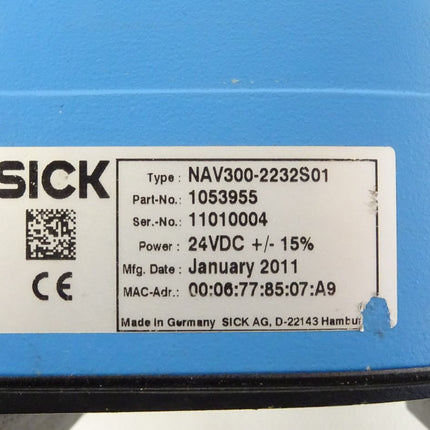 Sick NAV300-2232S01 Sicherheitslaserscanner 053955 / 24VDC