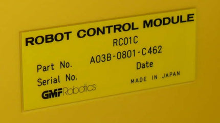 FANUC A03B-0801-C462 / A03B0801C462 Robot Controll Module RC01C