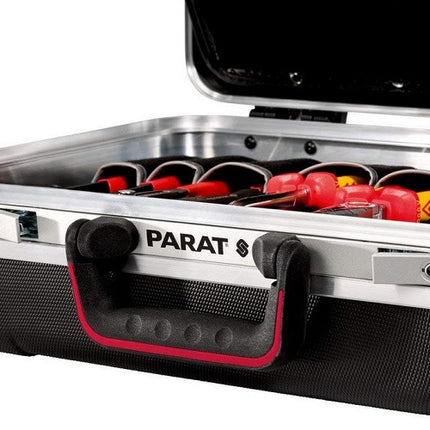 PARAT 531000171 Silver Allround mit Dokufach Werkzeugkoffer Koffer Behälter - Maranos.de
