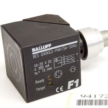 Balluff Sensor BES0223 BES Q40KEU-PAH15A-S04G