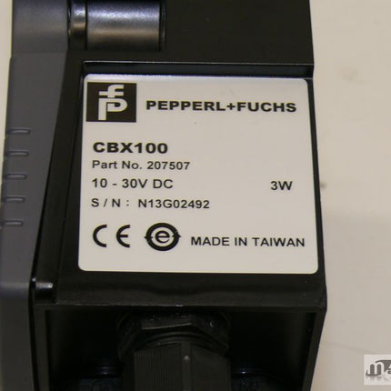 Pepperl+Fuchs CBX100 207507 Anschlussbox 10-30V DC / CBX 100 | Maranos GmbH
