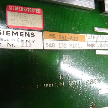 Siemens MS140 Stromversorgung 6FX1113-2AA01 // MS 141-A08 // 6FX1 113-2AA01