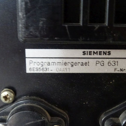 Siemens Programmiergerät PG631 / 6ES5631-0AA11 / 6ES5 631-0AA11