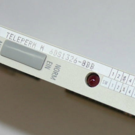 Siemens Teleperm M 6DS1326-8BB // 6DS 1326-8BB / E: 3 / SW: 3