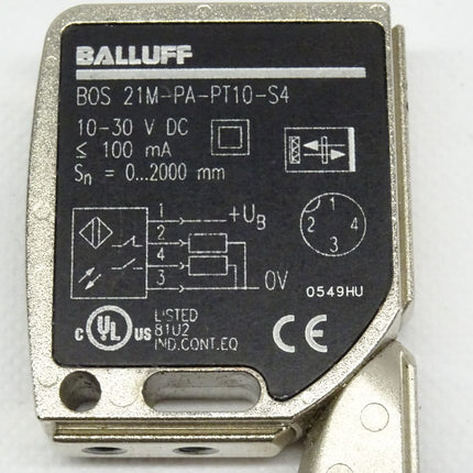 Balluff BOS 21M-PA-PT10-S4 Reflexionslichtschranke