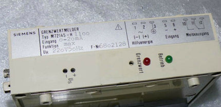 Siemens Grenzwertmelder M 72145-H 1100 / M72145-H1100