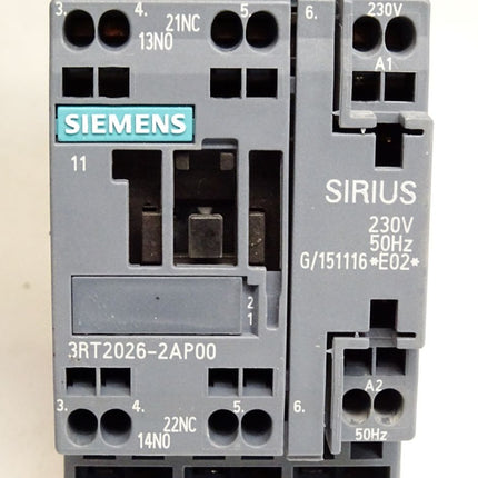 Siemens Sirius Leistungsschütz 3RT2026-2AP00 - Maranos.de