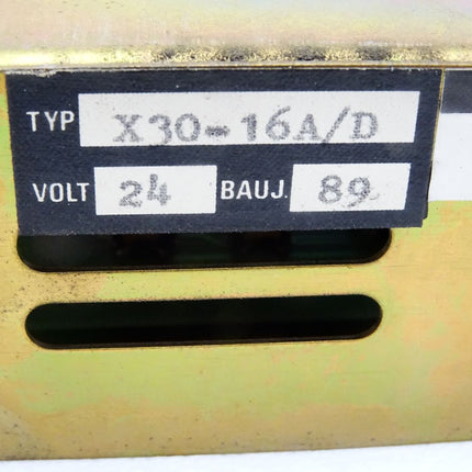 X30-16A/D Einschubkarte - Maranos.de