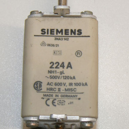 Siemens 3NA3142 NH1-gL Sicherungseinsatz 3NA3 142