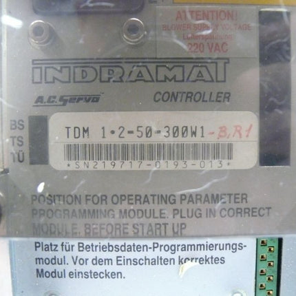 Indramat TDM 1.2-50-300W1-B.R1 AC Servo Controller