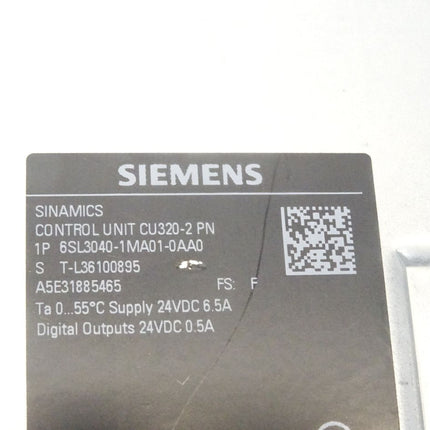 Siemens Sinamics CU320-2 PN 6SL3040-1MA01-0AA0 + S120 Panel BOP20 6SL3055-0AA00-4BA0 - Maranos.de