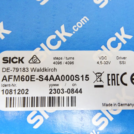 Sick Absolut-Encoder AFM60E-S4AA000S15 1081202 / Neu OVP - Maranos.de