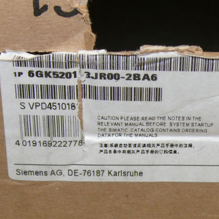 Siemens Switch 6GK5201-3JR00-2BA6 / 6GK5 201-3JR00-2BA6 NEU-OVP