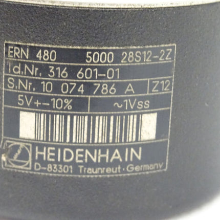Heidenhain ERN 480 5000 28S12-2Z Inkremental Drehgeber 316601-01