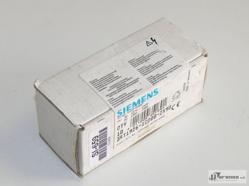 Siemens 3RT1926-1CD00-ZX90 Surge Suppressor 3RT1 926-1CD00-ZX90 NEU-OVP