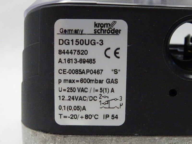 Krom Schröder Gas-Druckwächter DG150UG-3 / 84447520 NEU/OVP ////