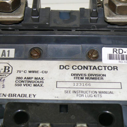 Allen Bradley 123166 DC Contactor //