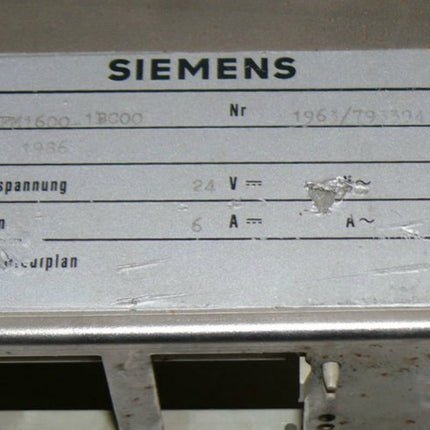 Siemens Simatic S5 - Rack 6FM1600-1BC00 / 6FM16001BC00