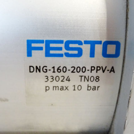 Festo DNG-160-200-PPV-A max. 10bar