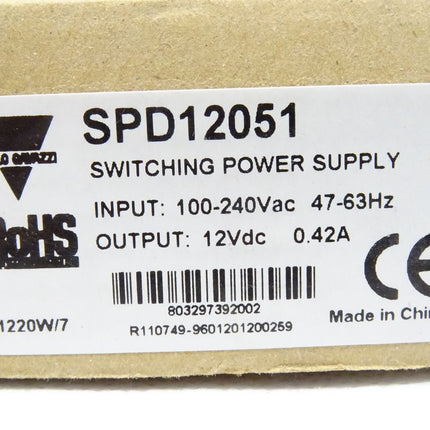 Carlo Gavazzi SPD12051 Switching Power Supply NEU-OVP