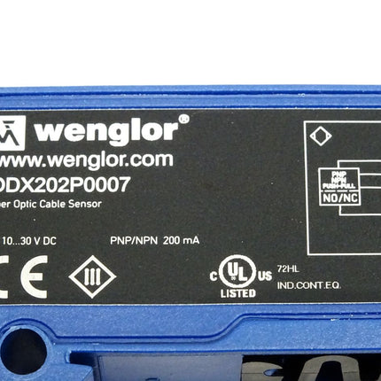 Wenglor ODX202P0007 / Fiber Optic Cable Sensor / Neu - Maranos.de
