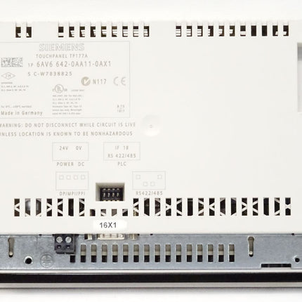Siemens Touch Panel TP177A 6AV6642-0AA11-0AX1