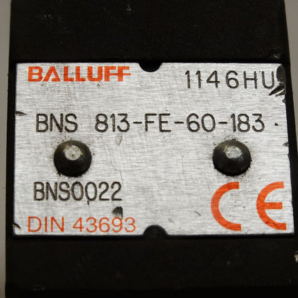 Balluff BNS813-FE-60-183 Mechanische Einzelpositionsschalter