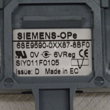 Siemens 6SE9590-0XX87-8BF0 Bedienfeld Micromaster OPe 6SE9 590-0XX87-8BF0