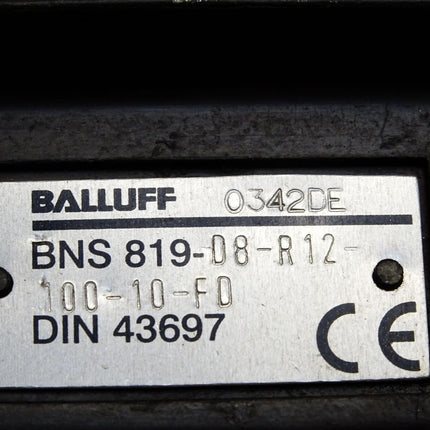 Balluff Reihenpositionsschalter BNS819-D8-R12-100-10-FD