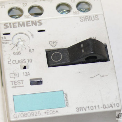 Siemens 3RV1011-0JA10 / 3RV1 011-0JA10 Schutzschalter