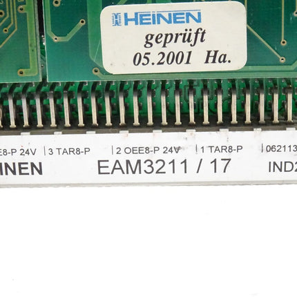 Heinen EAM3211 /17 Interface Kontrollplatine IND2040 / 062113-7.0-170